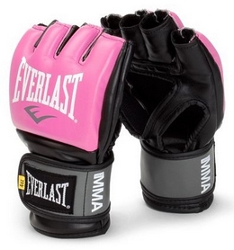 Перчатки для ММА Everlast ММА Pro Style Grappling Gloves розовые