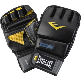Перчатки снарядные Everlast Evergel Wristwrap Heavy Bag Gloves черные - Фото №2