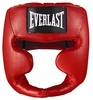 Шлем для единоборств Everlast MMA Leather full красный