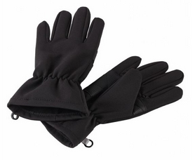 Перчатки детские Lassie SoftShell 727705 черные