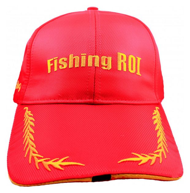 

Кепка с фонариком Fishing ROI 2-00-0021 красная, Красный