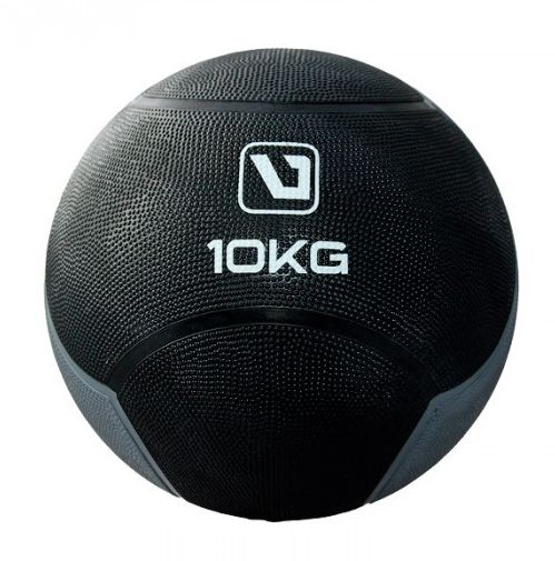 

Мяч медицинский (медбол) LiveUp Medicine Ball LS3006F-10 черный, 10 кг