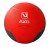Мяч медицинский (медбол) LiveUp Medicine Ball LS3006F-6 красный, 6 кг