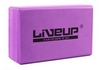 Блок для йоги LiveUp EVA Brick LS3233A-p фіолетовий