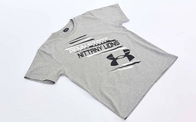 Футболка мужская Under Armour Penn State CO-5883-2-GR серая - Фото №4