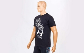 Футболка мужская Under Armour Penn State CO-5883-3-BK черная - Фото №2