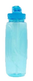 Пляшка для води спортивна Tritan бірюзова, 750 мл