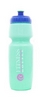 Бутылка для воды спортивная Tritan Fitness Bottle салатово-синяя, 750 мл
