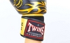 Перчатки боксерские Twins FBGV-31-BK черные - Фото №4
