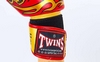 Перчатки боксерские Twins FBGV-31-RD красные - Фото №4