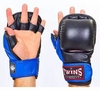 Перчатки для ММА Twins GGL-1-BU черно-синие