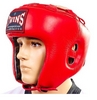 Шлем боксерский с бампером Twins HGL-RD красный