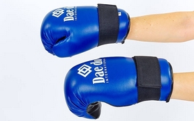 Перчатки для тхэквондо ITF Daedo MA-5475-B синие - Фото №2