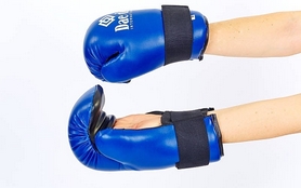 Перчатки для тхэквондо ITF Daedo MA-5475-B синие - Фото №3