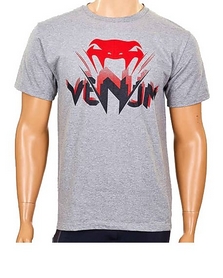 Футболка мужская Venum V-RAY CO-5864-GR серая