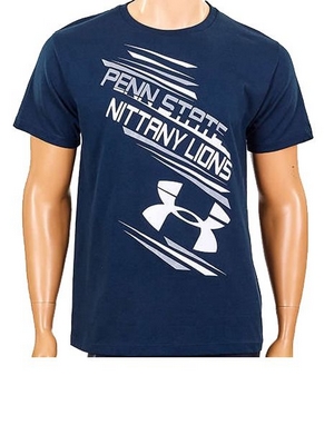 Футболка мужская Under Armour Penn State CO-5883-1-BL синяя