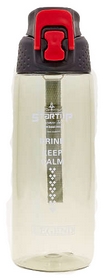 Бутылка для воды спортивная Tritan FI-6434-1 650 мл серая