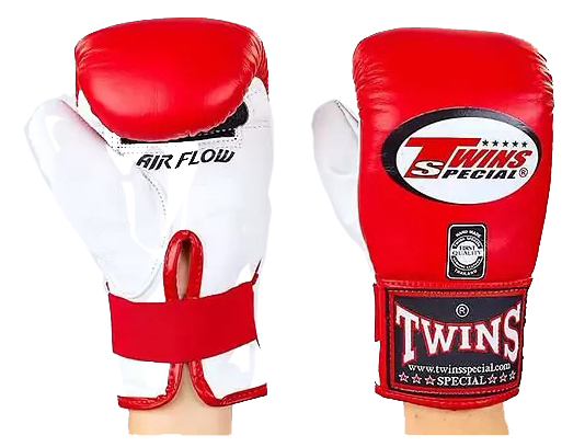 

Перчатки снарядные кожаные Twins TBGL-6F-RD красные, Красный