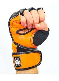 Перчатки для ММА Twins GGL-4-OR оранжевые - Фото №3