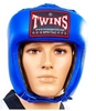 Шлем боксерский с бампером Twins HGL-BU синий - Фото №2