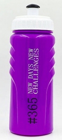 Бутылка для воды спортивная Tritan 365 New Days фиолетовая, 500 мл