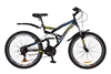 Велосипед 26" Discovery CANYON AM2 14G  DD  рама-19" St черно-сине-зеленый  с крылом Pl 2018