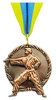 Медаль спортивная Grante "Карате"  C-4338-3 бронза
