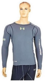 Футболка компрессионная с длинным рукавом Under Armour, серая