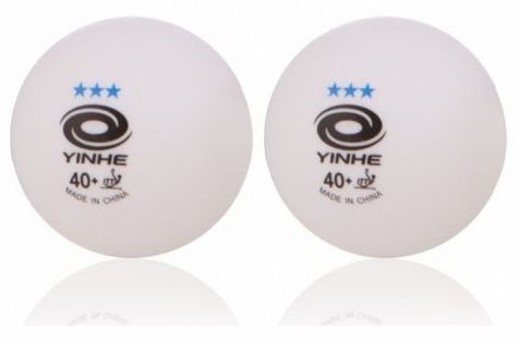 

Мячи для настольного тенниса Yinhe S3*** S40+, 6 шт, Белый