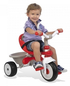 Велосипед триколісний Smoby Toys Вояж, червоний (434208) - Фото №3