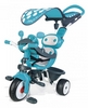 Велосипед трехколесный Smoby Toys Комфорт, голубой (740601)