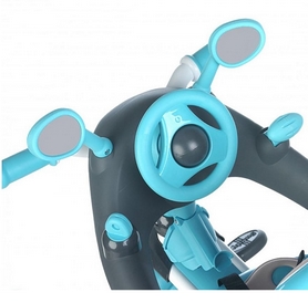 Велосипед трехколесный Smoby Toys Комфорт, голубой (740601) - Фото №4