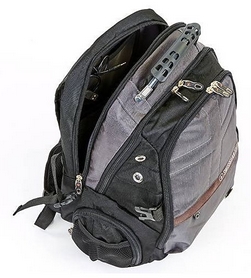 Рюкзак городской Victorinox SwissGear 9370-BK, 20 л, черный - Фото №2