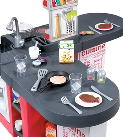 Кухня интерактивная Tefal Studio со звуковым эффектом Smoby Toys красная - Фото №3