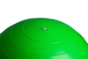М'яч для фітнесу (фітбол) горіх з насосом 100х50 см PowerPlay 4004 зелений - Фото №3