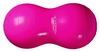 М'яч для фітнесу (фітбол) горіх з насосом 90х45 см PowerPlay 4004 рожевий - Фото №2