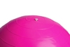 М'яч для фітнесу (фітбол) горіх з насосом 90х45 см PowerPlay 4004 рожевий - Фото №3