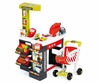 Супермаркет интерактивный City Shop с тележкой, продуктами и аксессуарами Smoby Toys красный