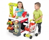 Супермаркет интерактивный City Shop с тележкой, продуктами и аксессуарами Smoby Toys красный - Фото №2