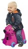 Каталка детская Big "Путешествие" с отделением для вещей, розовая - Фото №6