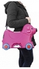 Каталка детская Big "Путешествие" с отделением для вещей, розовая - Фото №8