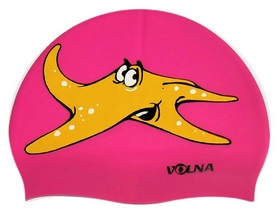 Шапочка для плавания детская Volna Ocean JR Cap pink