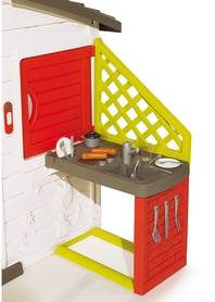 Домик игровый Smoby Toys с чердаком и летней кухней 810200 - Фото №3