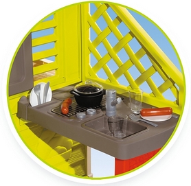 Домик игровый Smoby Toys "Дачный" с летней кухней 810702 - Фото №2