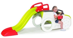 Центр игровой Smoby Toys "Автомобиль приключений" с горкой и багажником 840200 - Фото №3