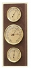 Барометр с гигрометром и термометром Moller 203801 грецкий орех