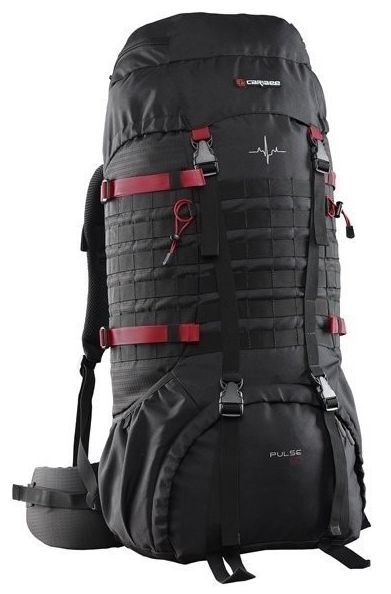 

Рюкзак туристический Caribee Pulse Black, 80 л, Черный