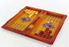Набор настольных игр 2 в 1 деревянный (нарды, шахматы) BAKU XLY730-B, 33 x 34 см - Фото №3