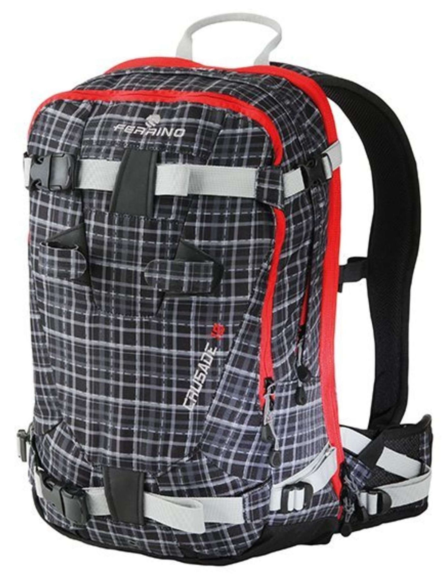 

Рюкзак туристический Ferrino Crusade Tartan Black, 18 л, Черный