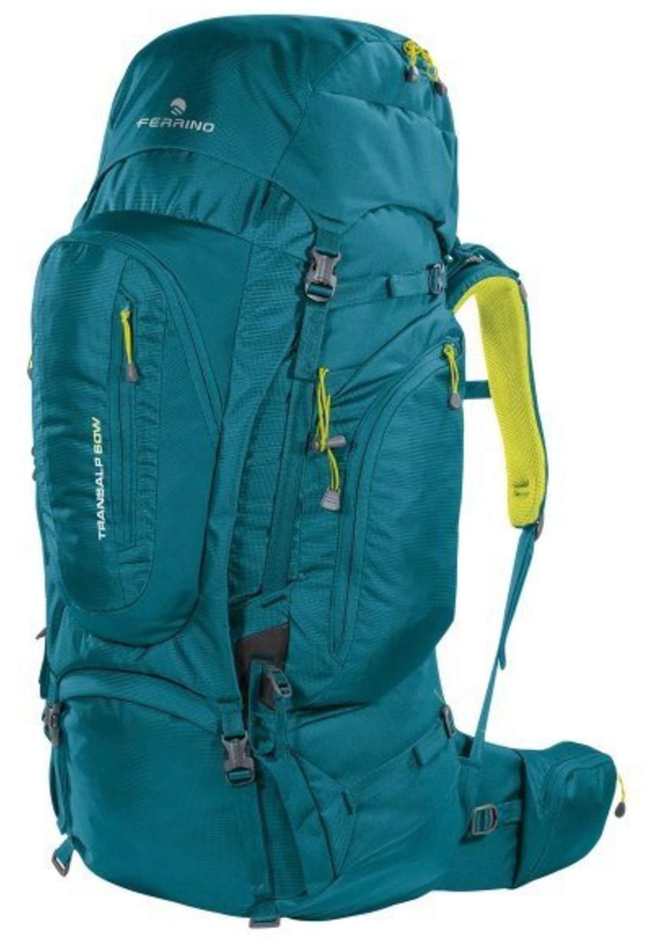 

Рюкзак туристический Ferrino Transalp Bordeaux синий, 60 л